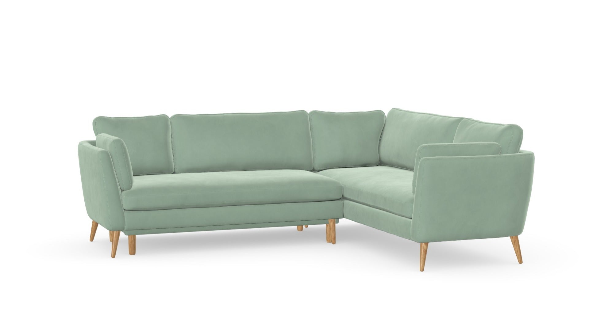 Jane Corner sofa with sleeping function, left