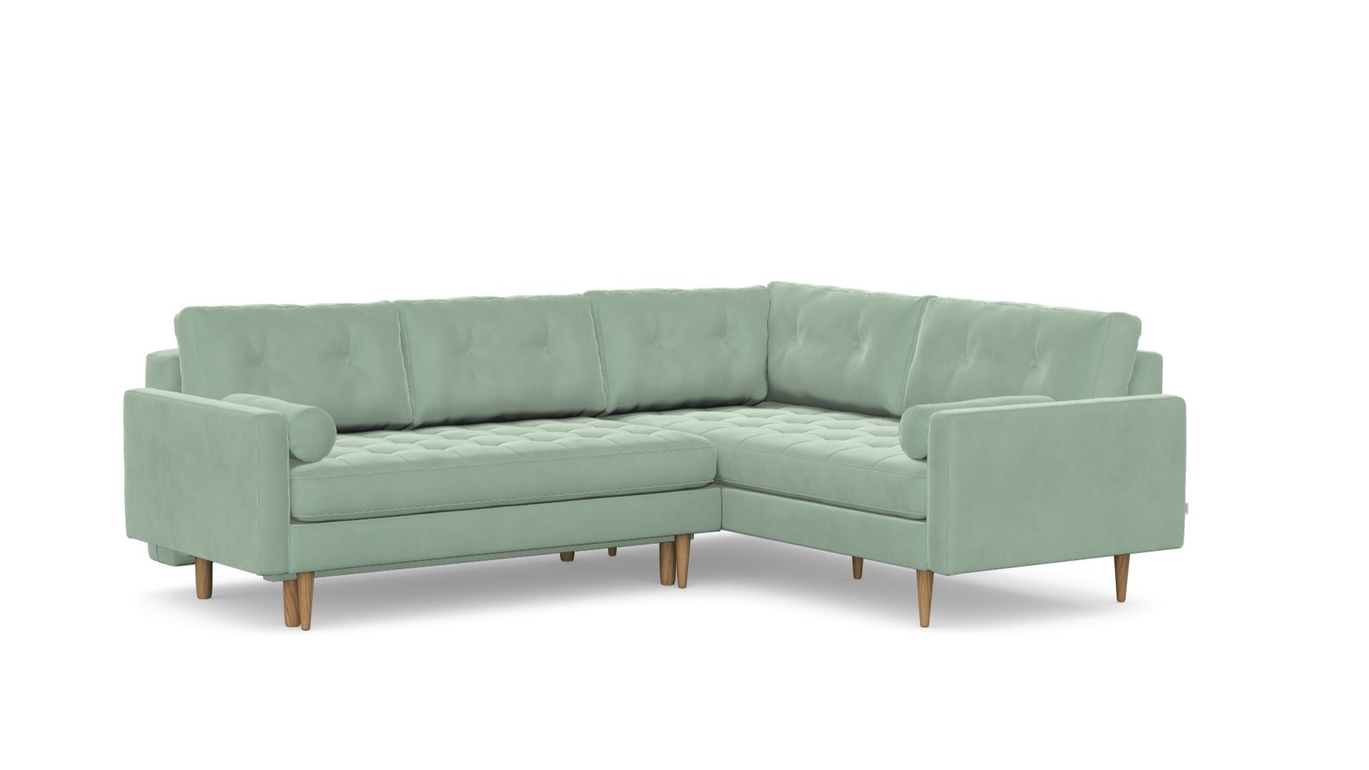 Esme Corner sofabed quilted, left