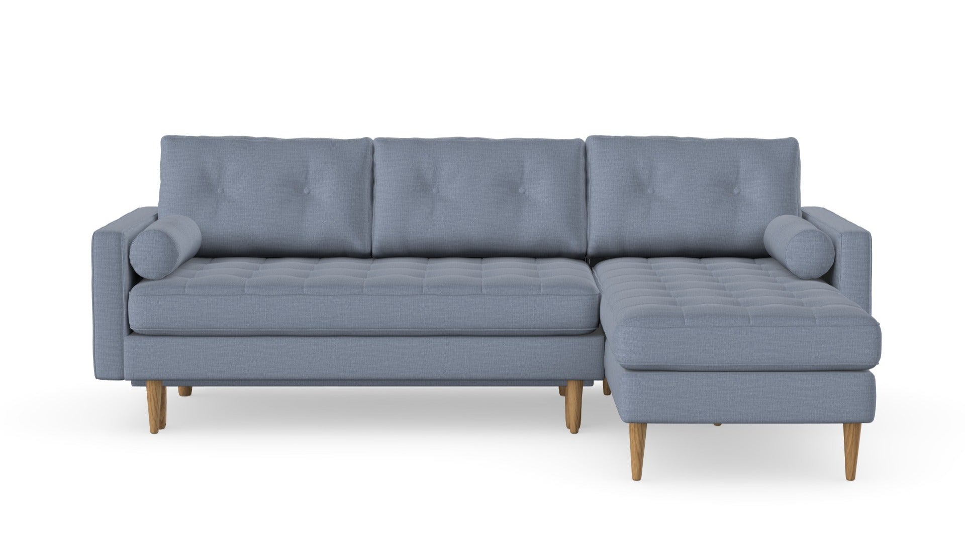 Esme quilted sofabed with a chaise longue