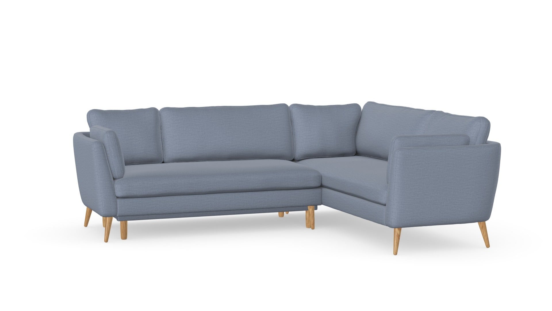 Jane Corner sofa with sleeping function, left