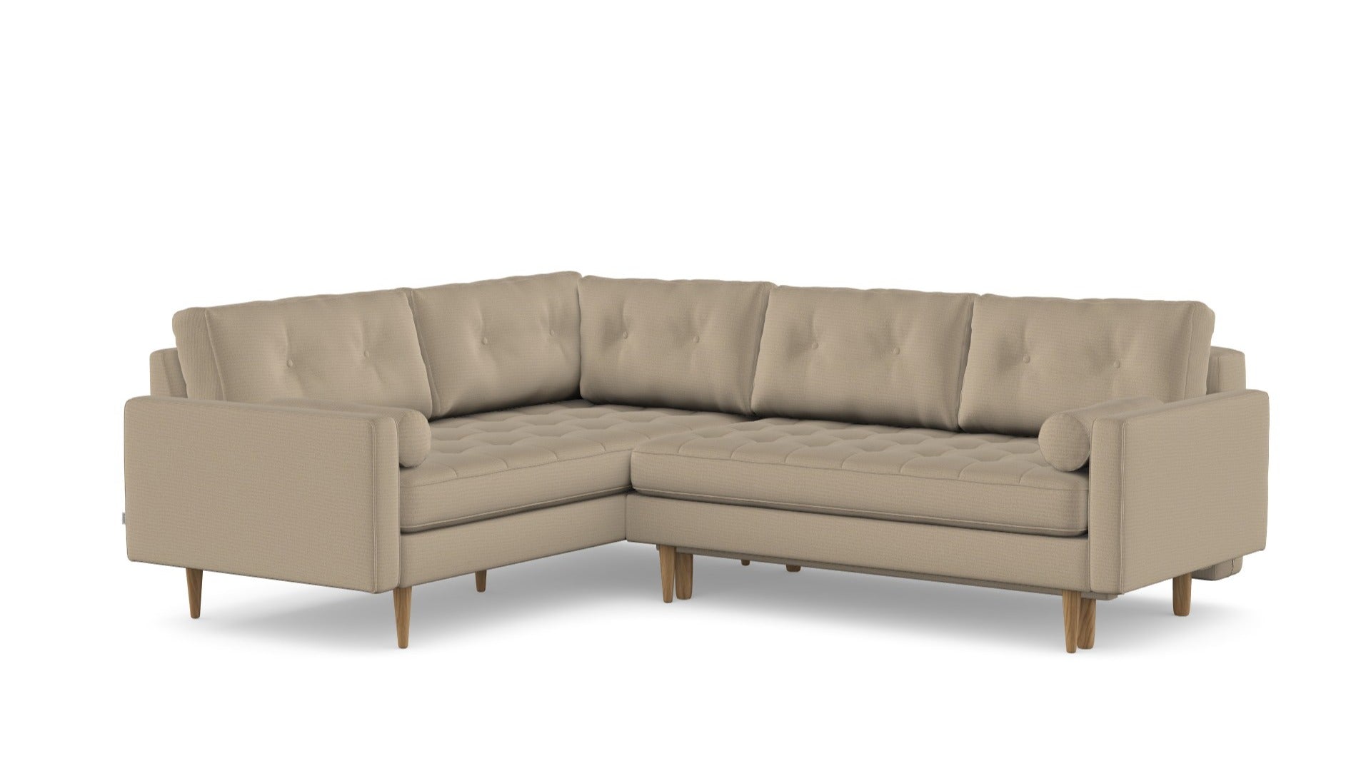 Esme Corner sofabed quilted, right