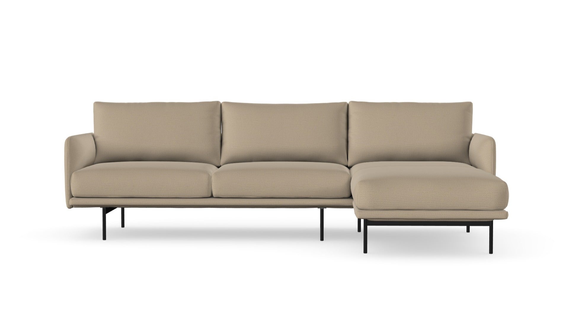 Sofa Uma z szezlongiem, lewa