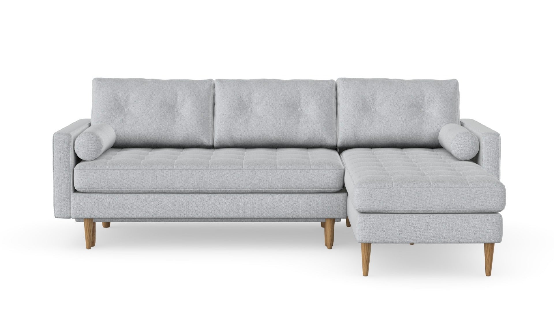 Esme quilted sofabed with a chaise longue