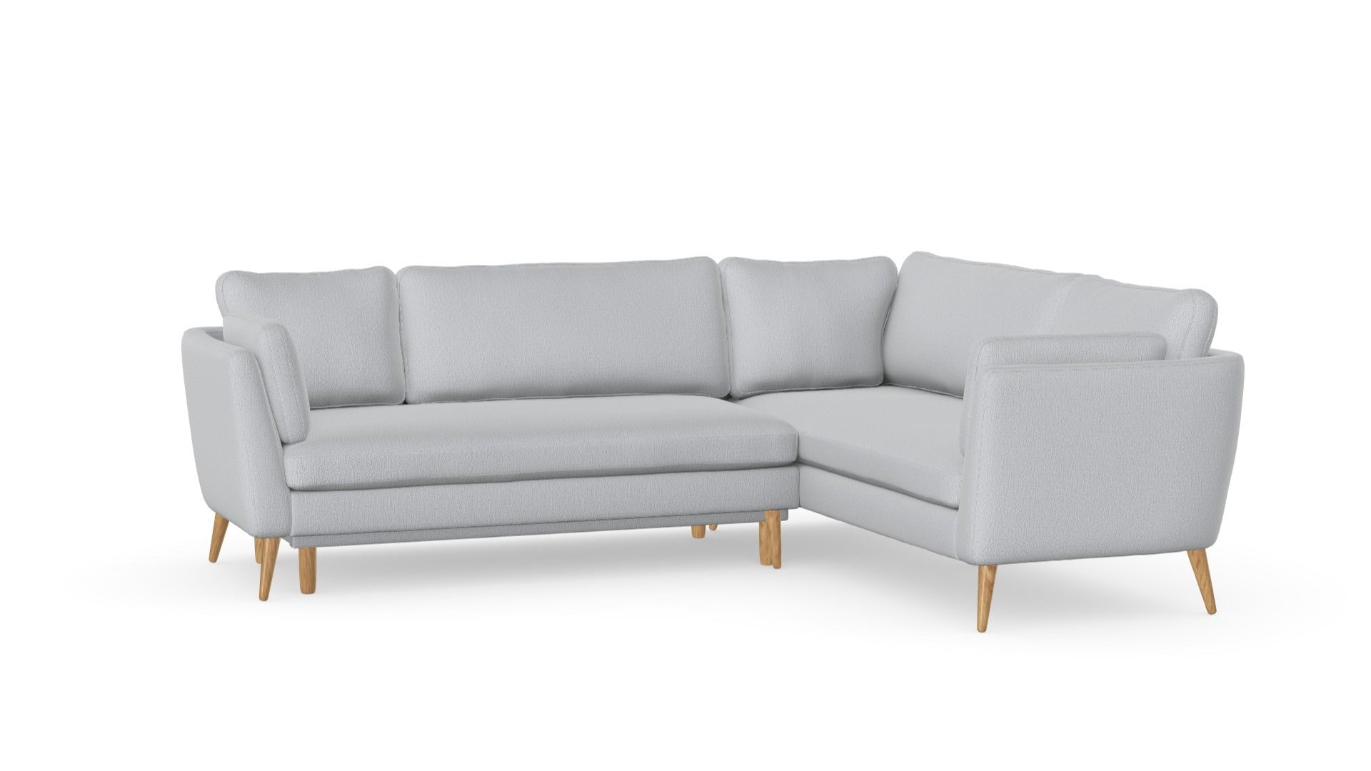 Jane Corner sofa with sleeping function, left