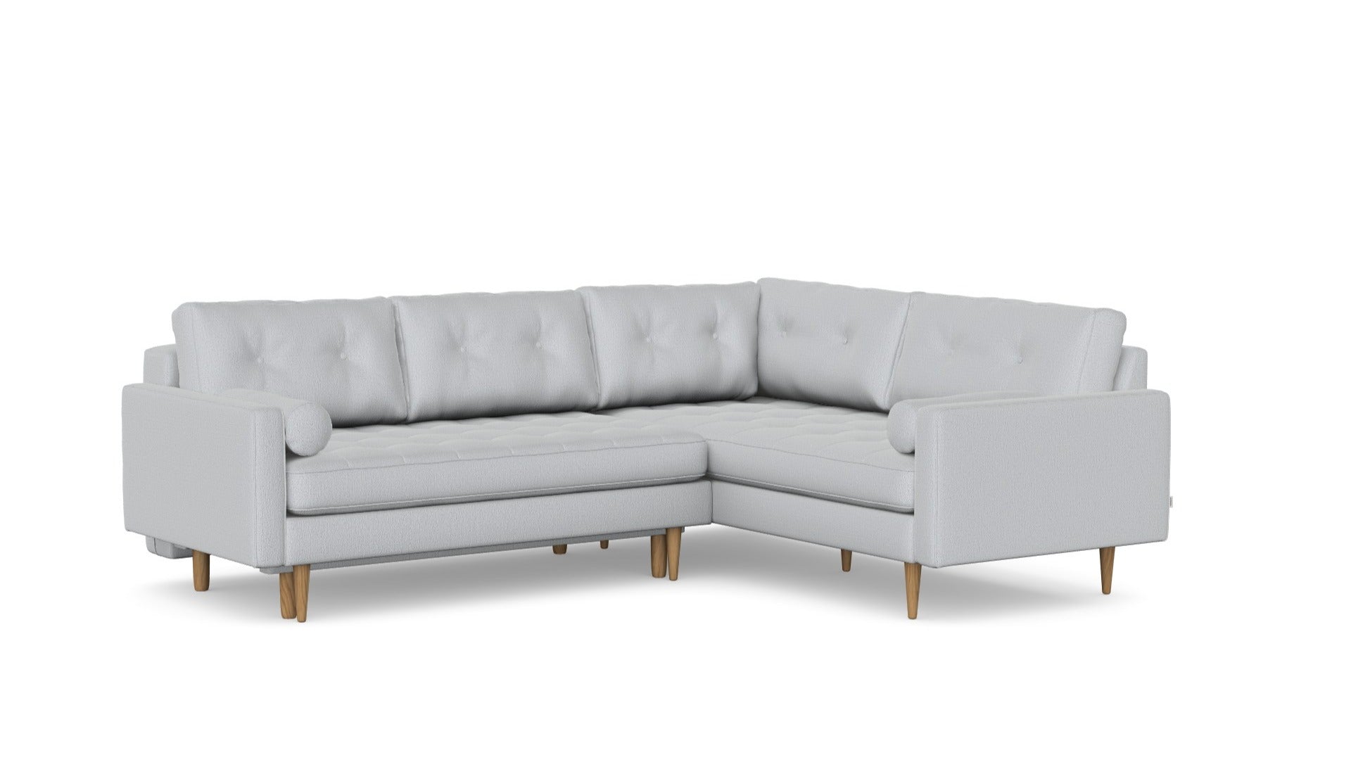 Esme Corner sofabed quilted, left