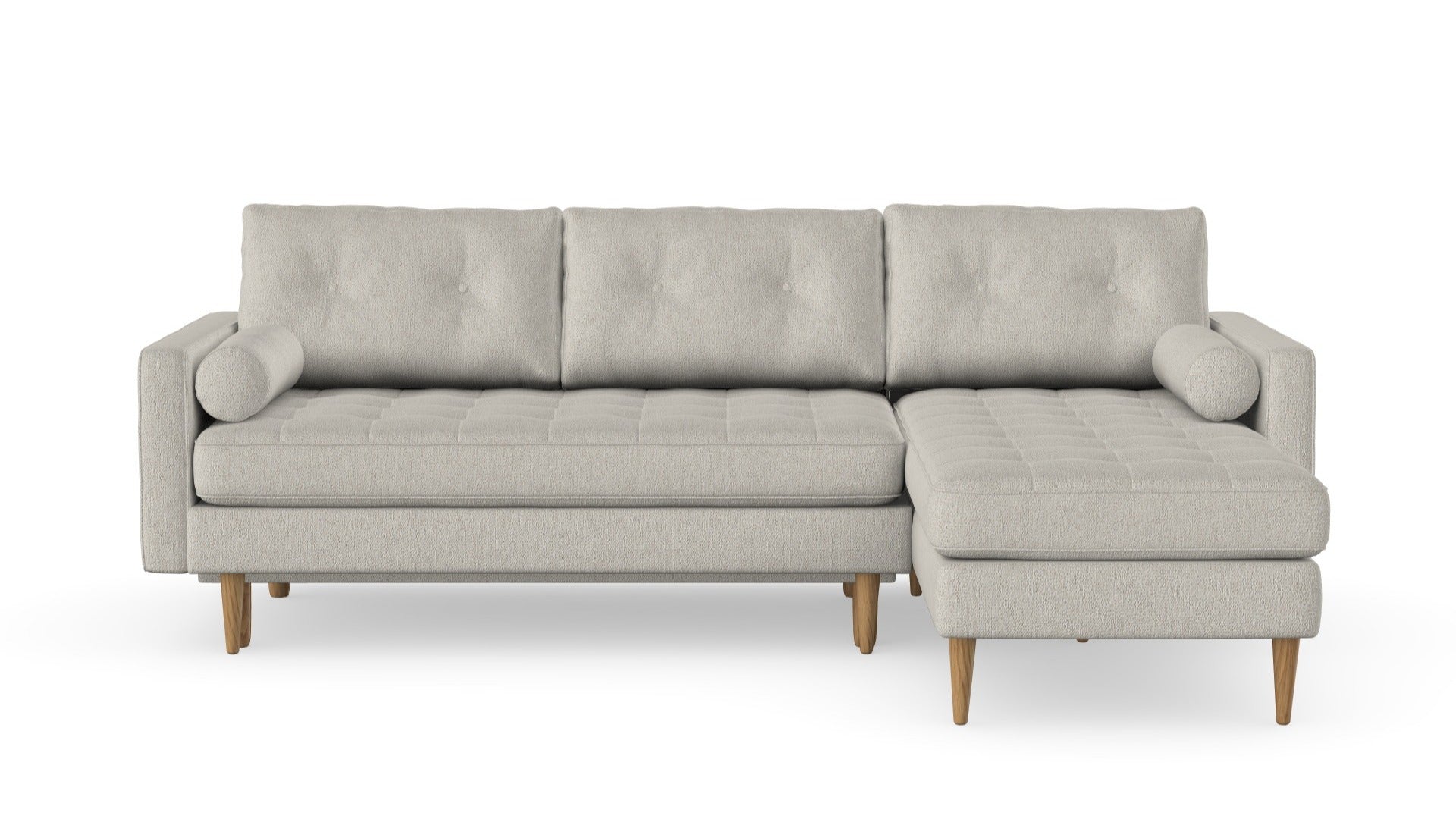 Esme quilted sofabed with a chaise longue