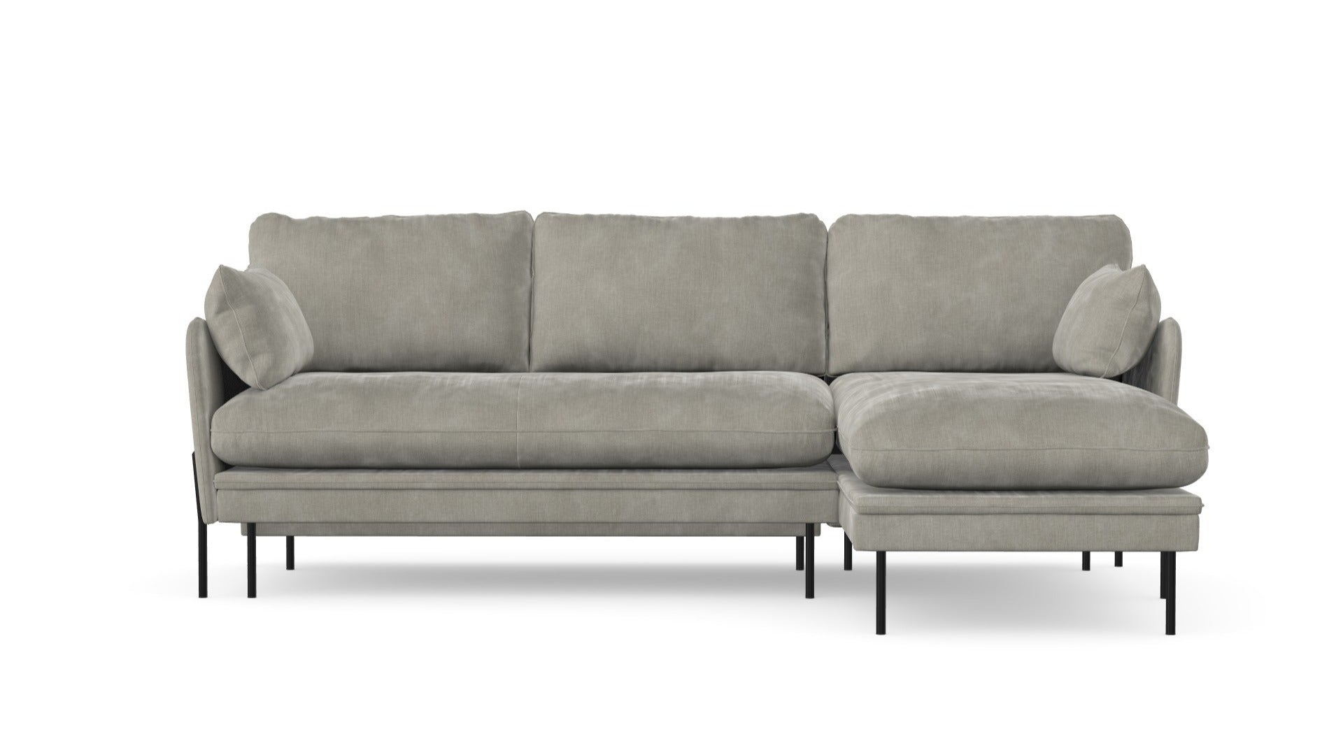 Bonnie sofabed with chaise longue