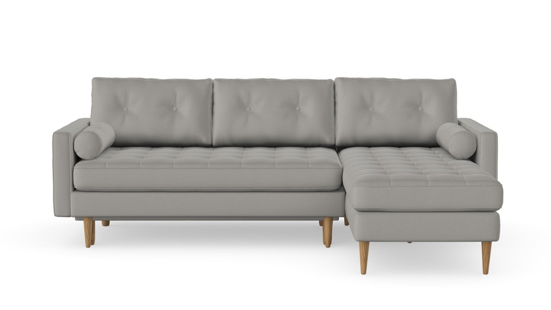 Esme quilted sofabed with a chaise longue
