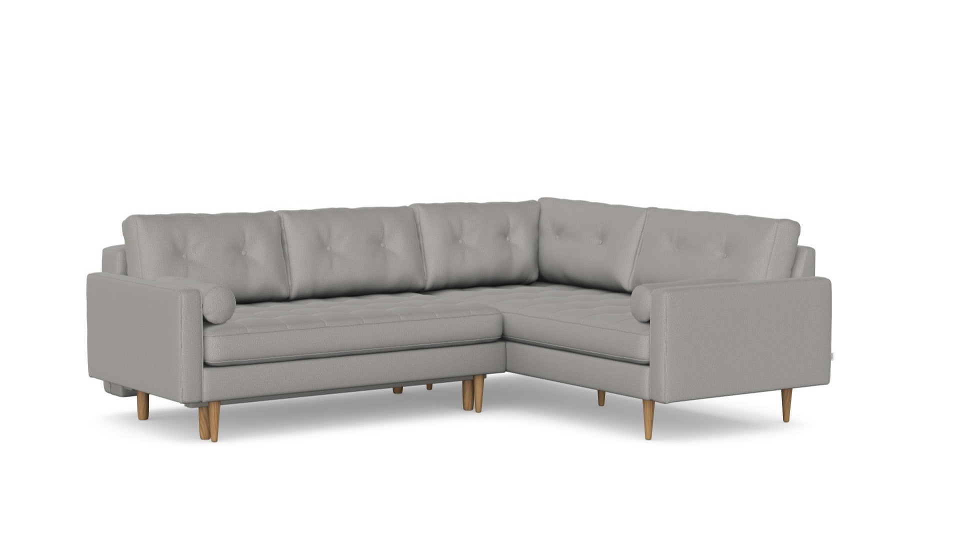 Esme Corner sofabed quilted, left
