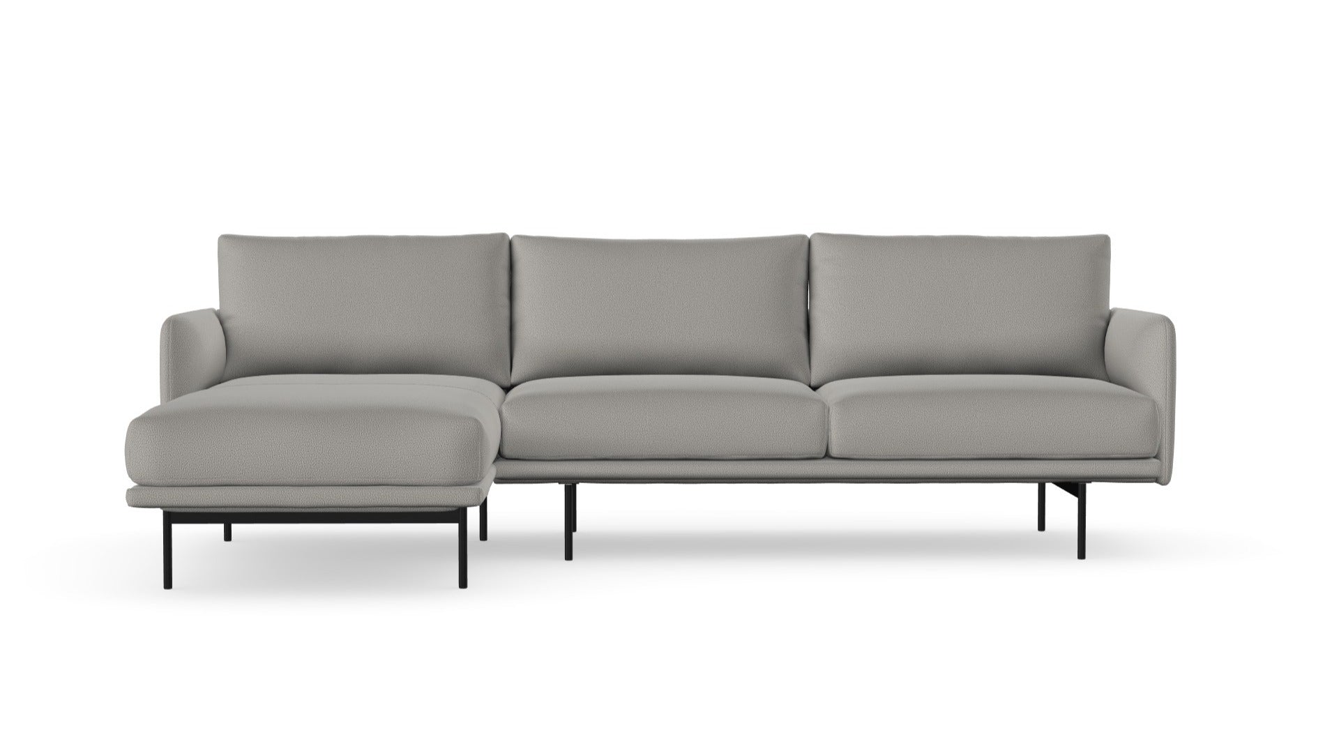 Uma sofa with chaise longue, right