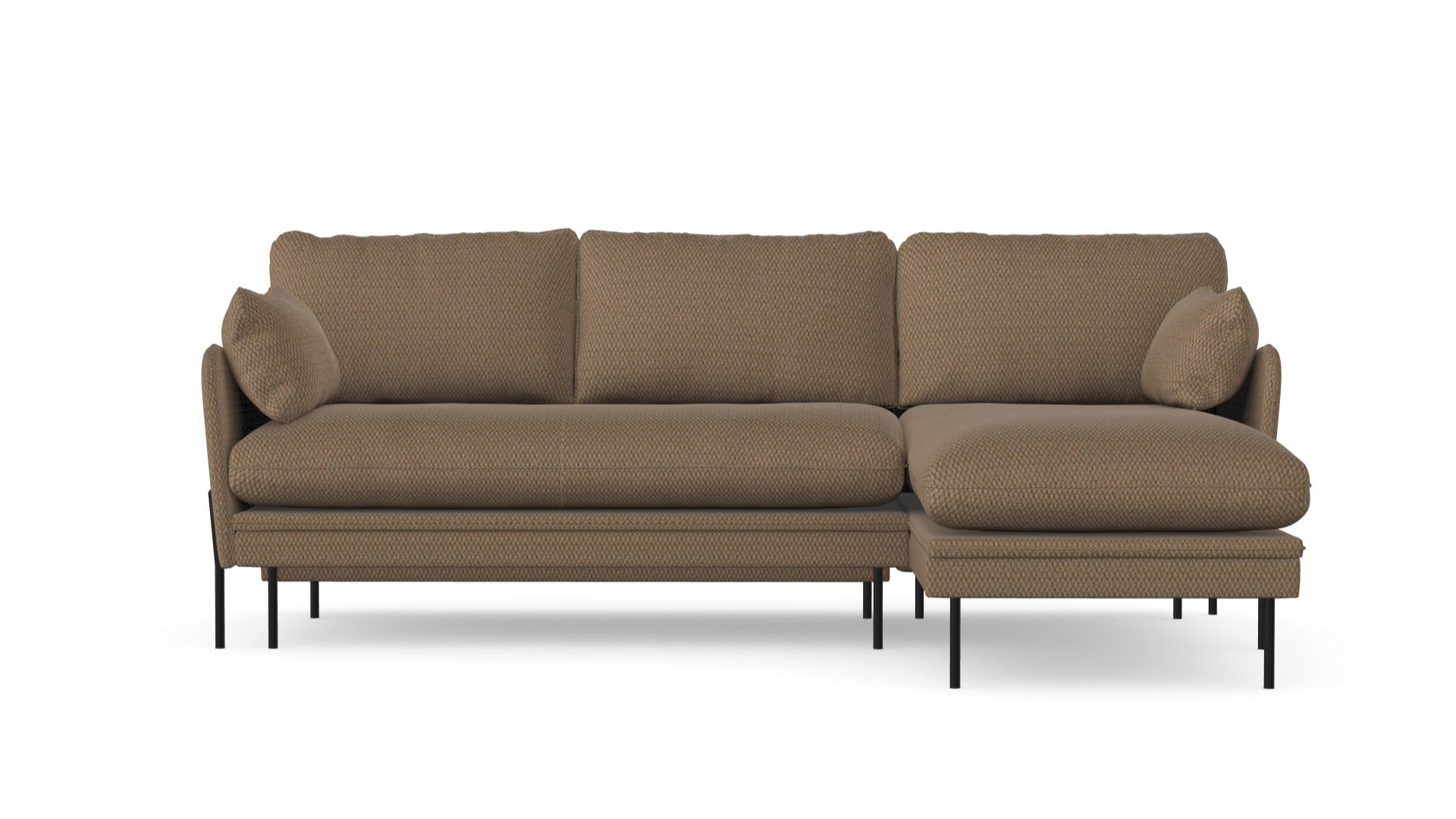 Bonnie sofabed with chaise longue