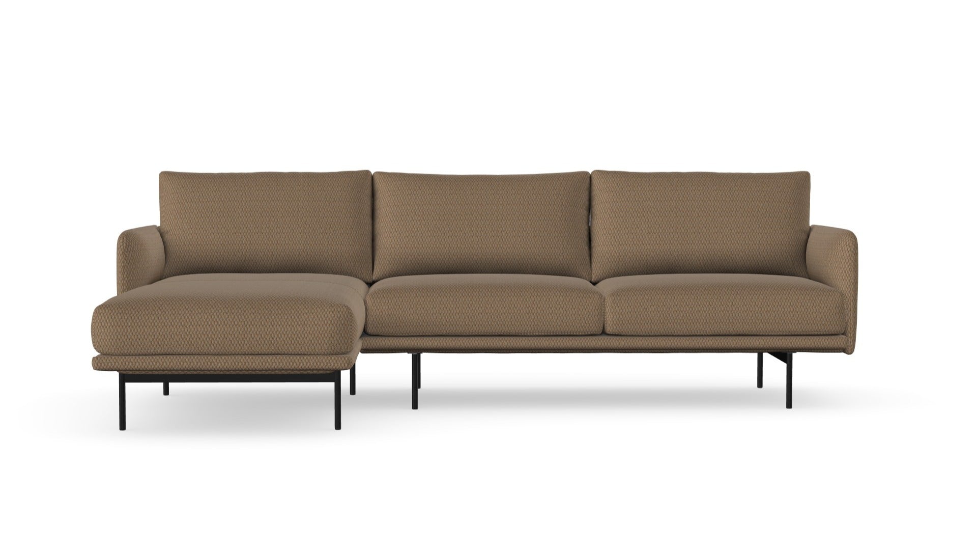 Sofa Uma z szezlongiem, prawa