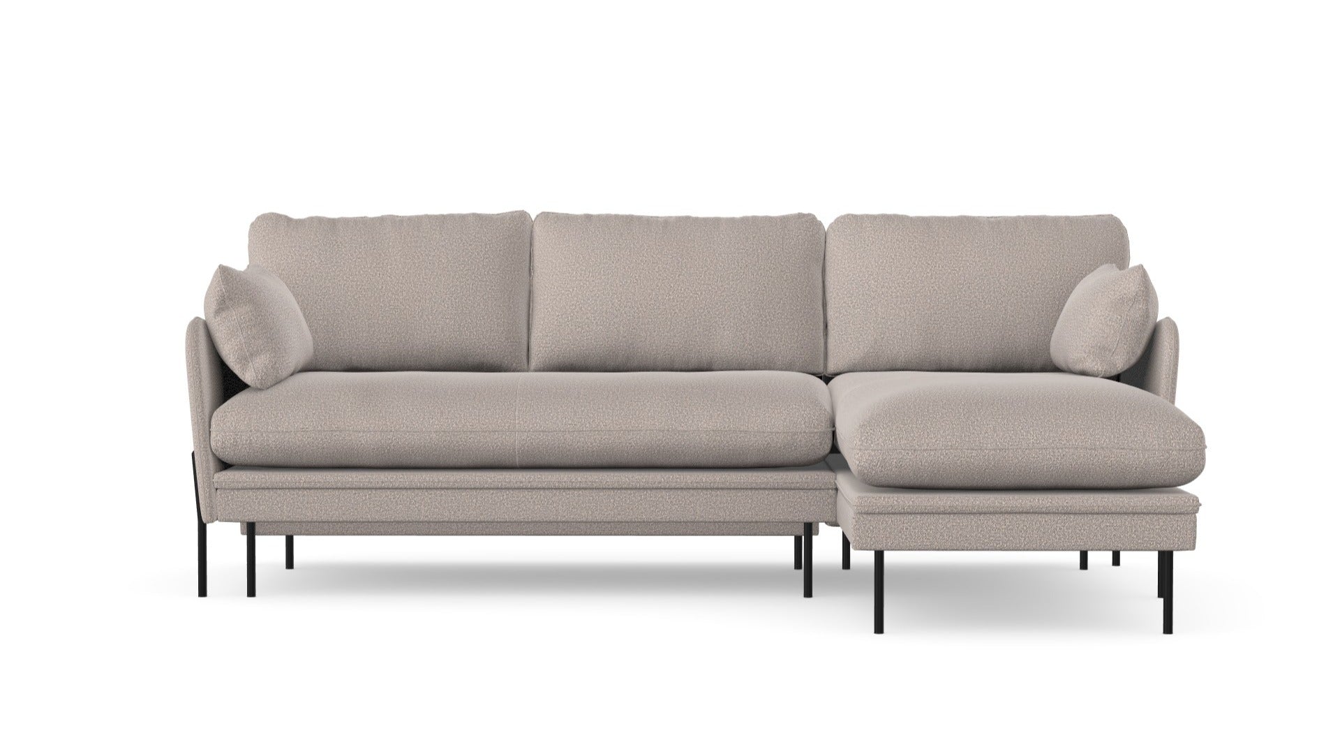 Bonnie sofabed with chaise longue