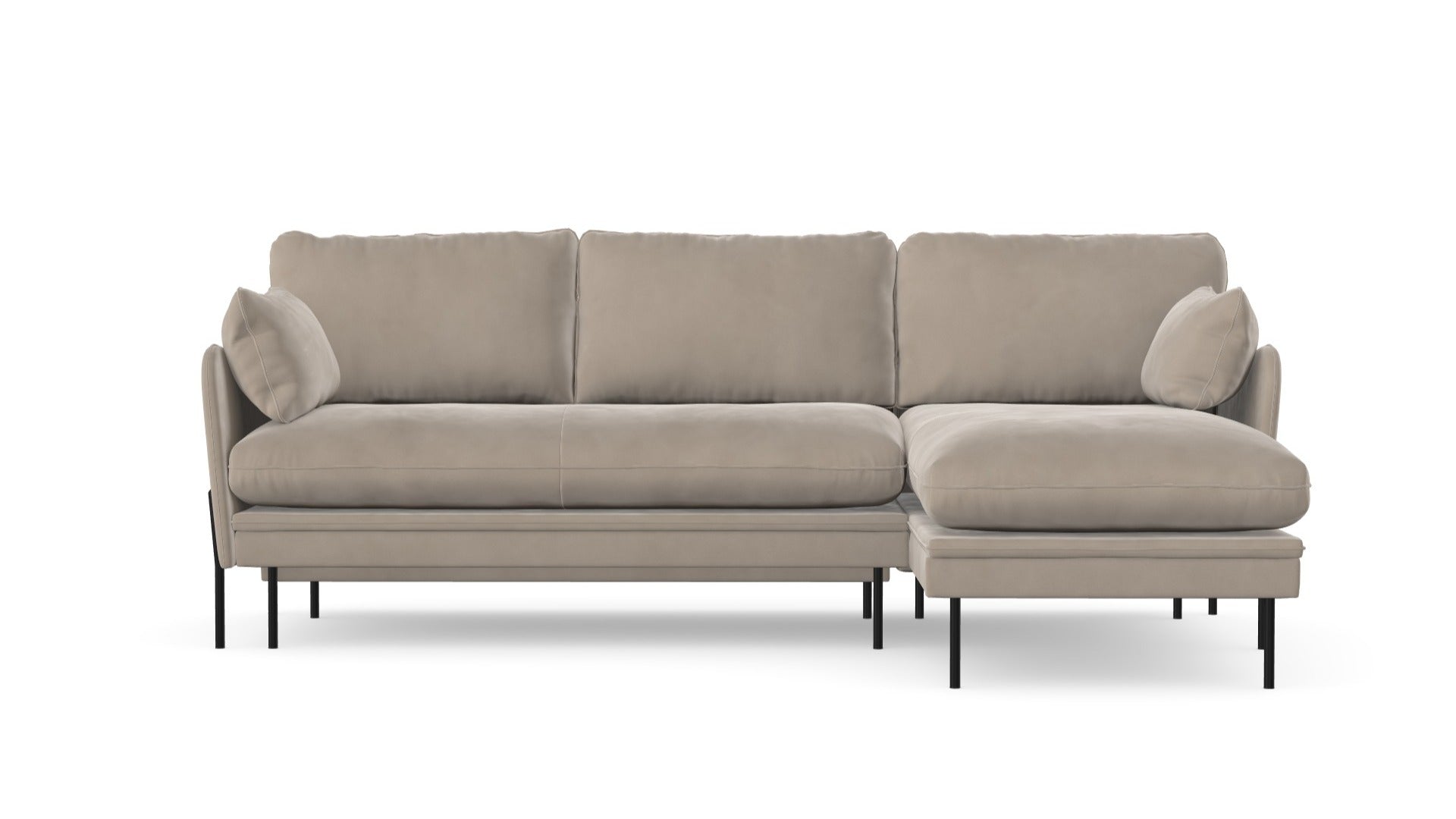 Bonnie sofabed with chaise longue
