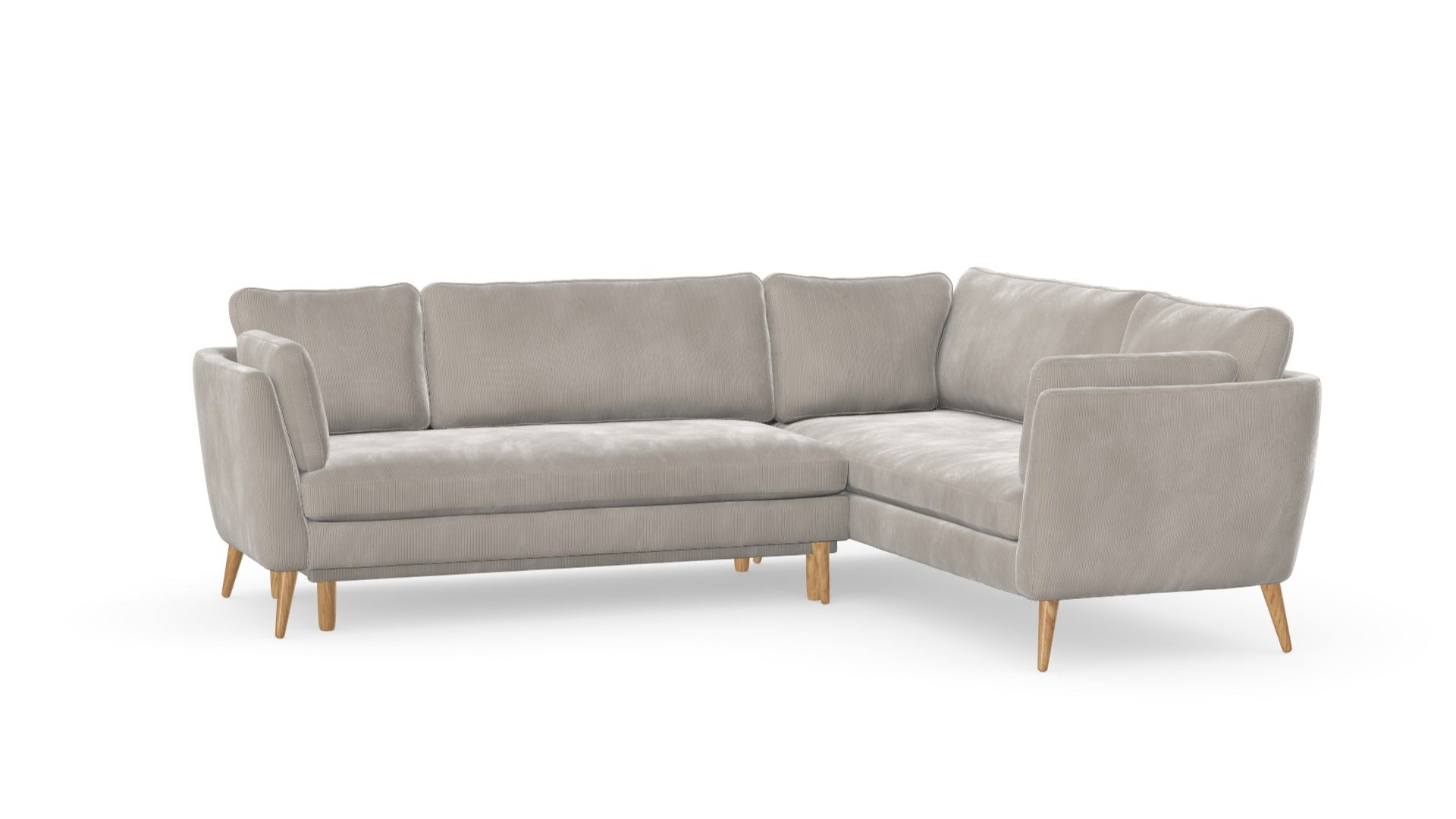 Jane Corner sofa with sleeping function, left