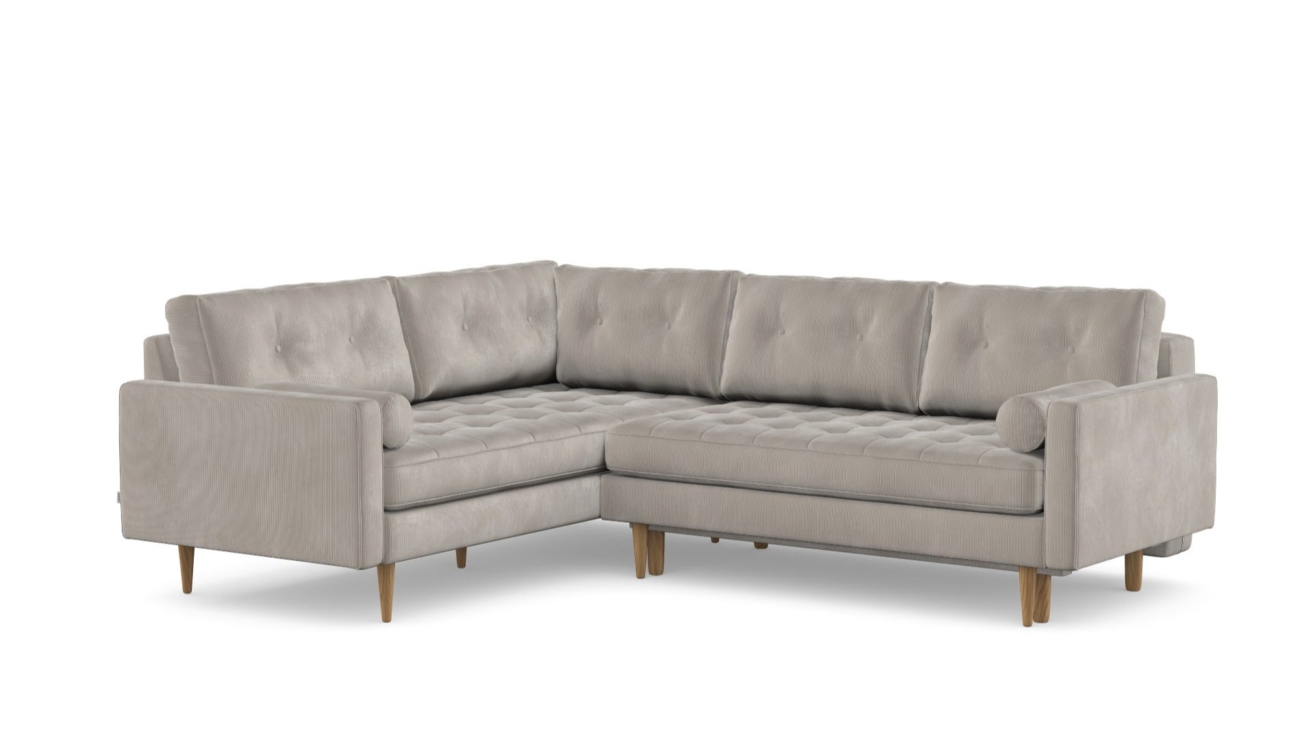 Esme Corner sofabed quilted, right