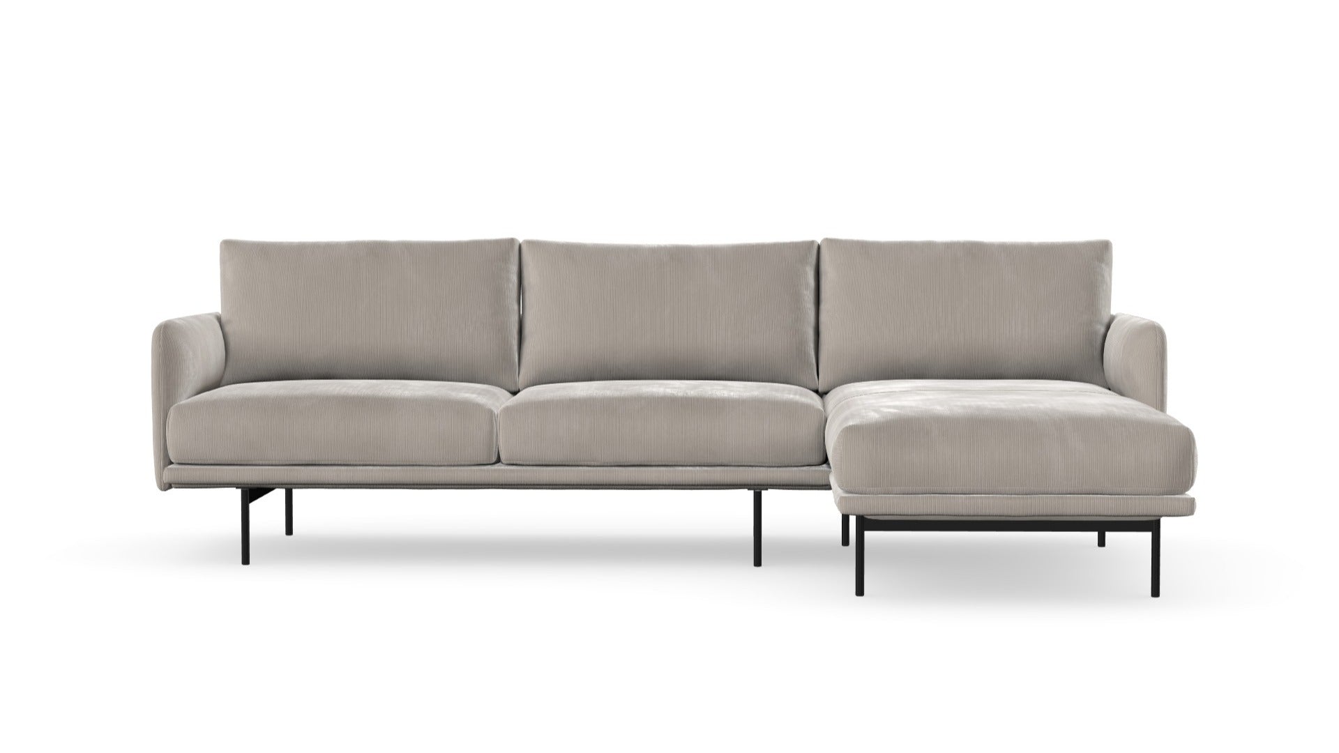 Sofa Uma z szezlongiem, lewa