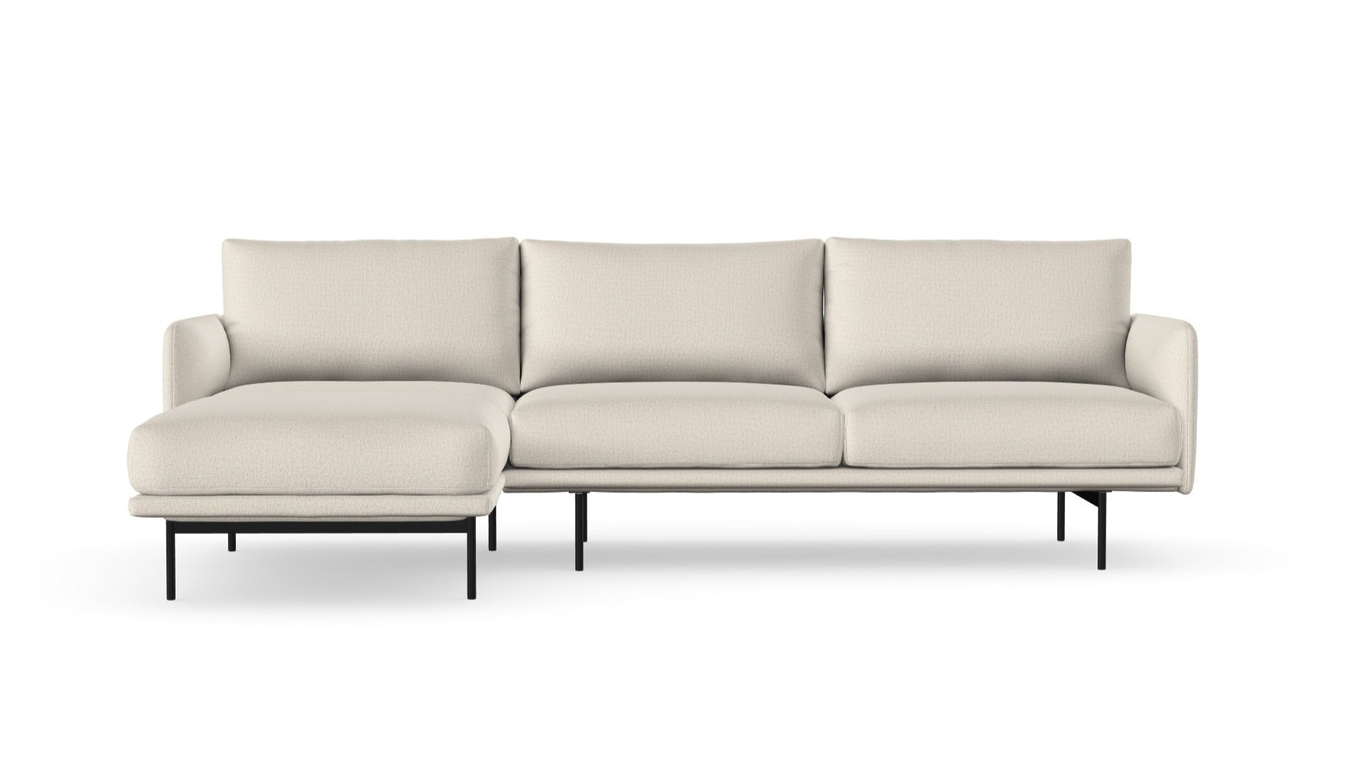 Uma sofa with chaise longue, right