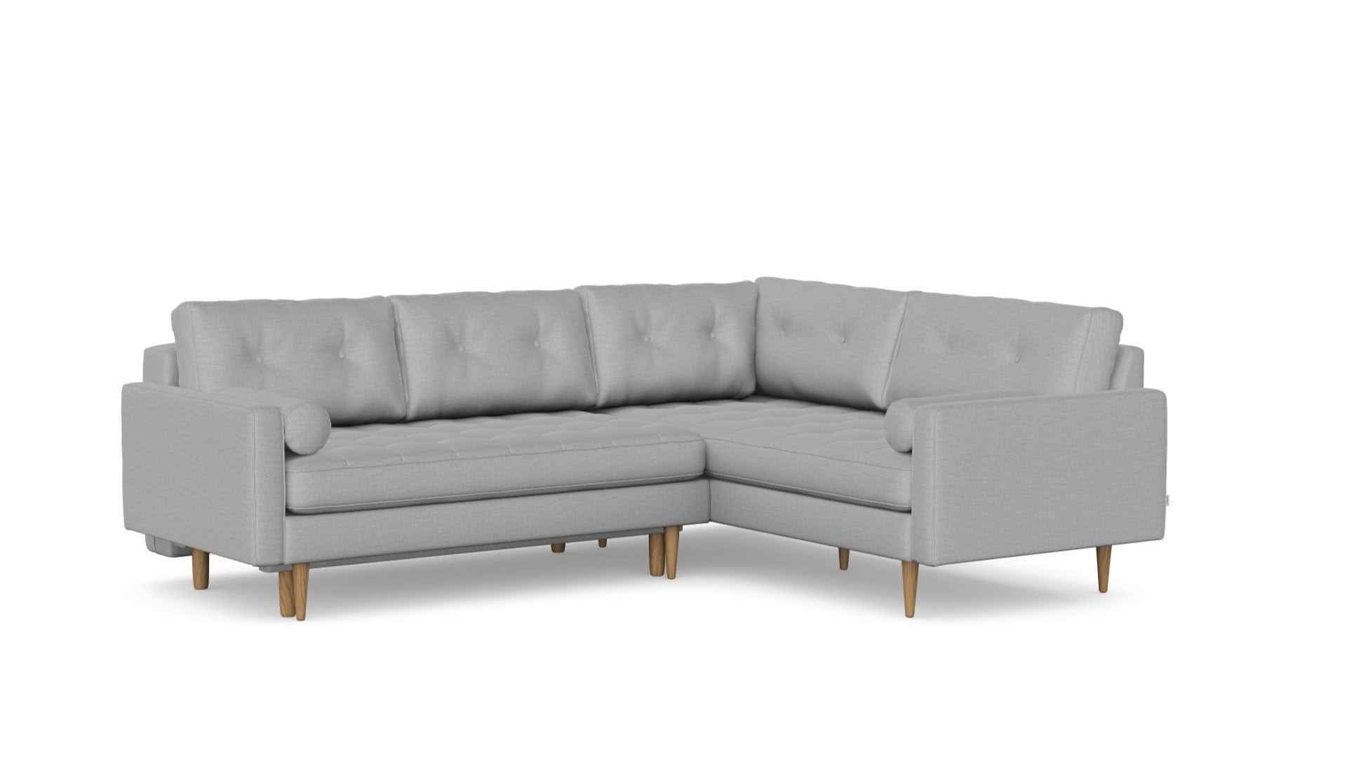Esme Corner sofabed quilted, left