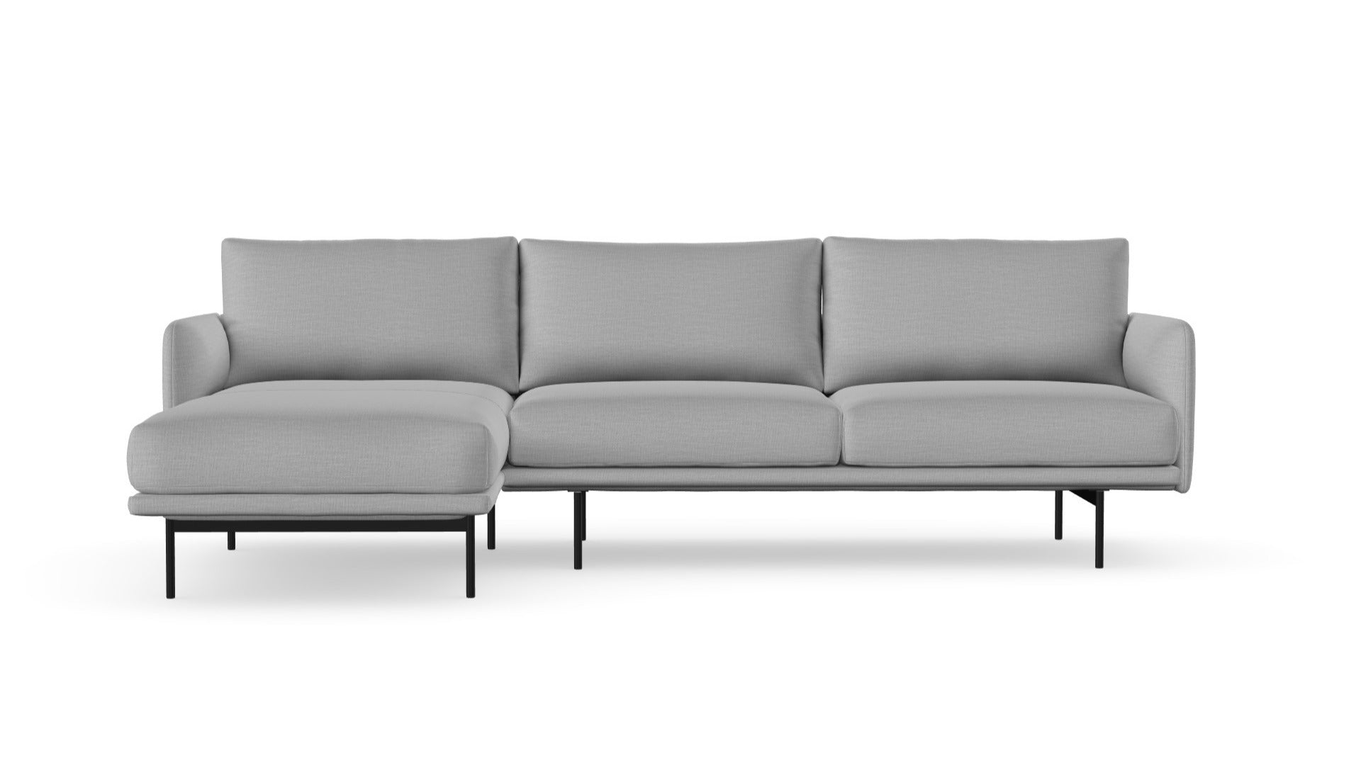 Uma sofa with chaise longue, right