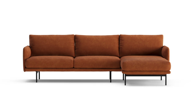 Sofa Uma z szezlongiem, lewa