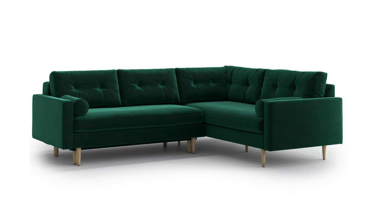 Esme Ecksofa mit Schlaffunktion, links