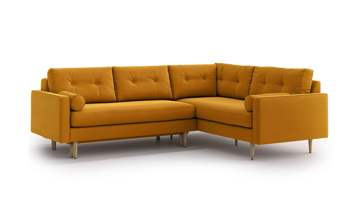 Esme Ecksofa mit Schlaffunktion, links