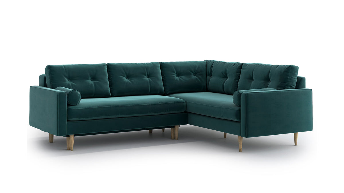 Esme Ecksofa mit Schlaffunktion, links