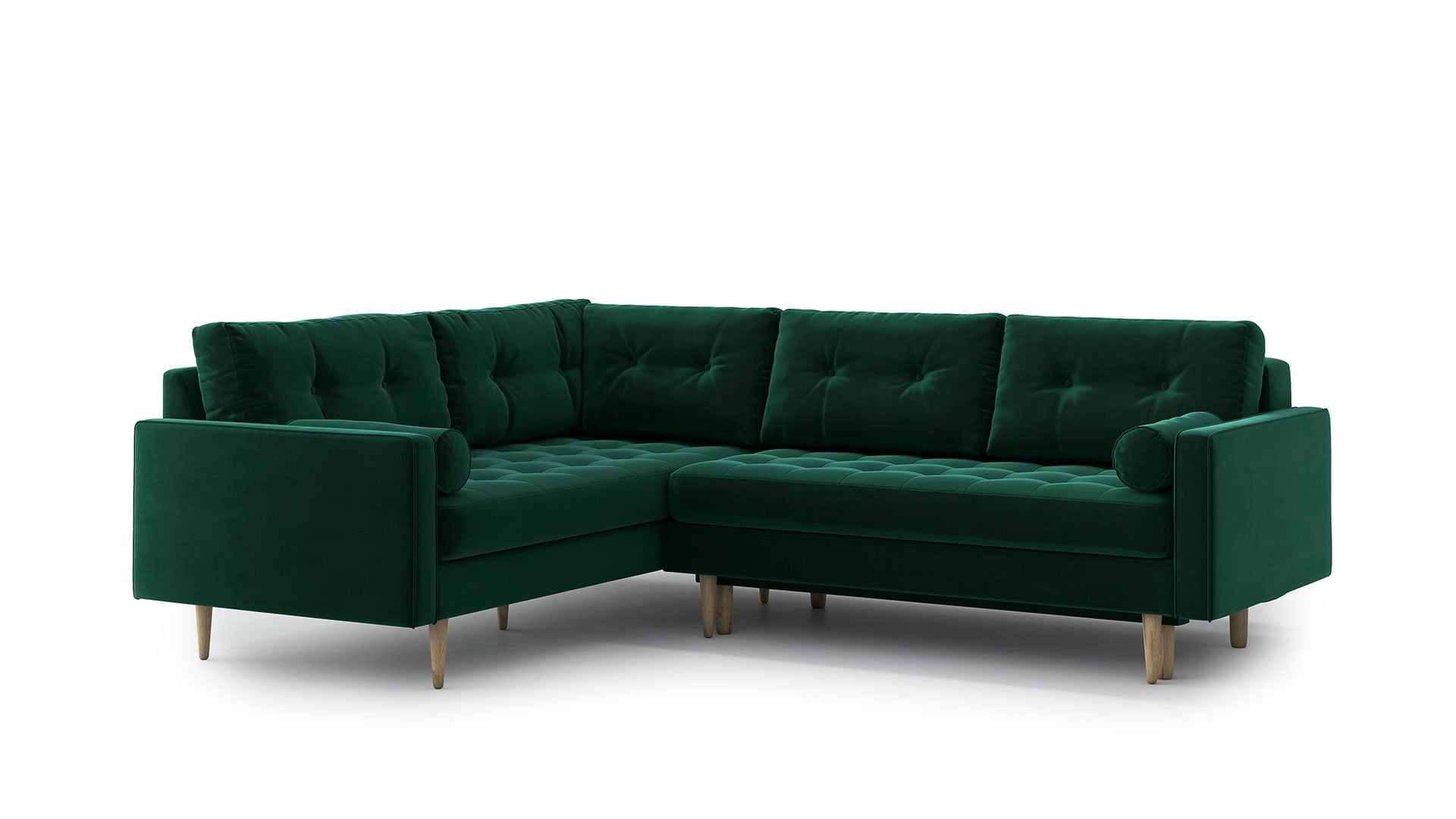 Esme Corner sofabed quilted, right
