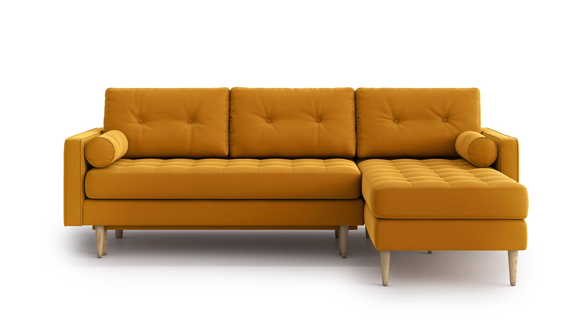 Esme gesteppt Schlafsofa mit Chaiselongue