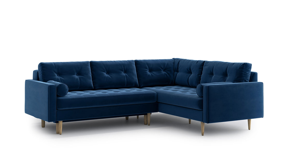 Narożnik Esme pikowany, lewy