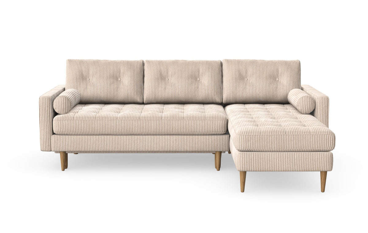 Esme gesteppt Schlafsofa mit Chaiselongue