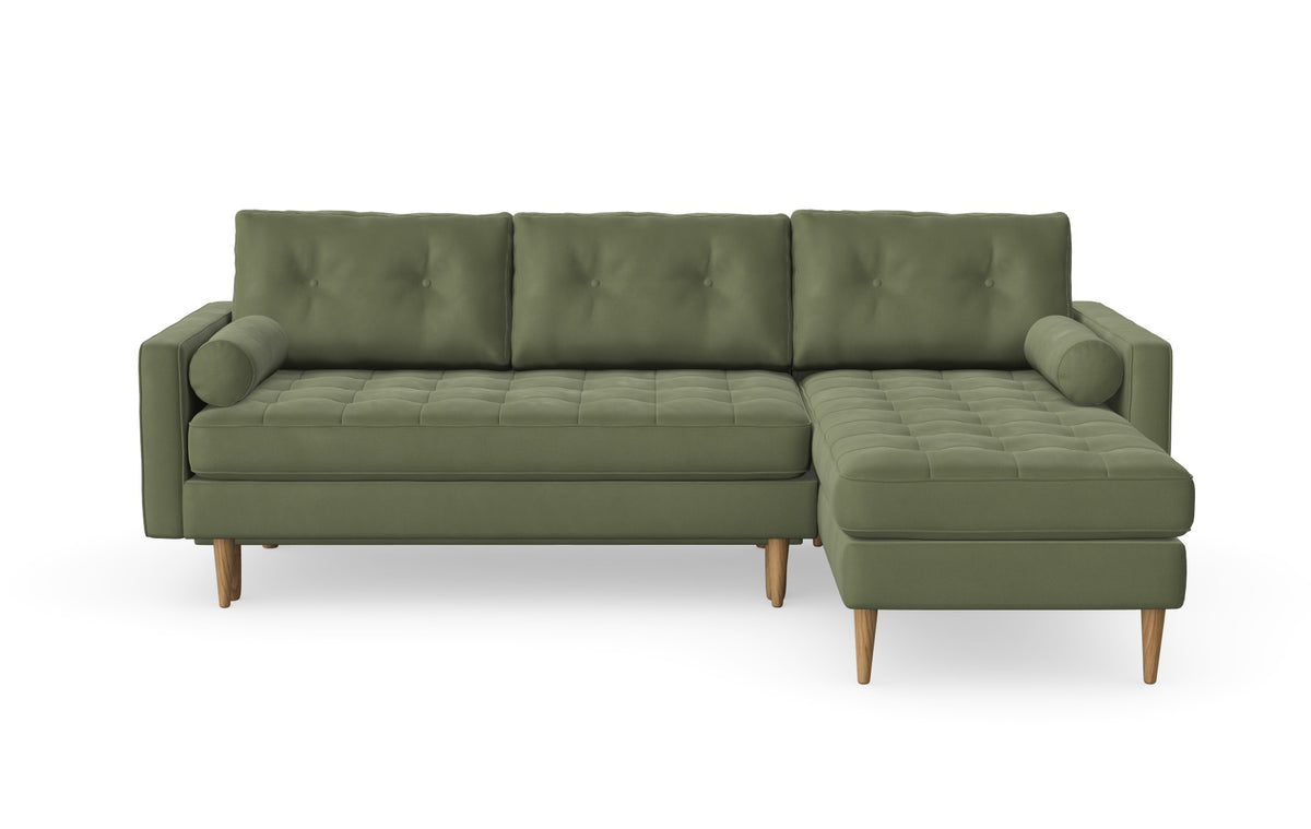 Esme gesteppt Schlafsofa mit Chaiselongue