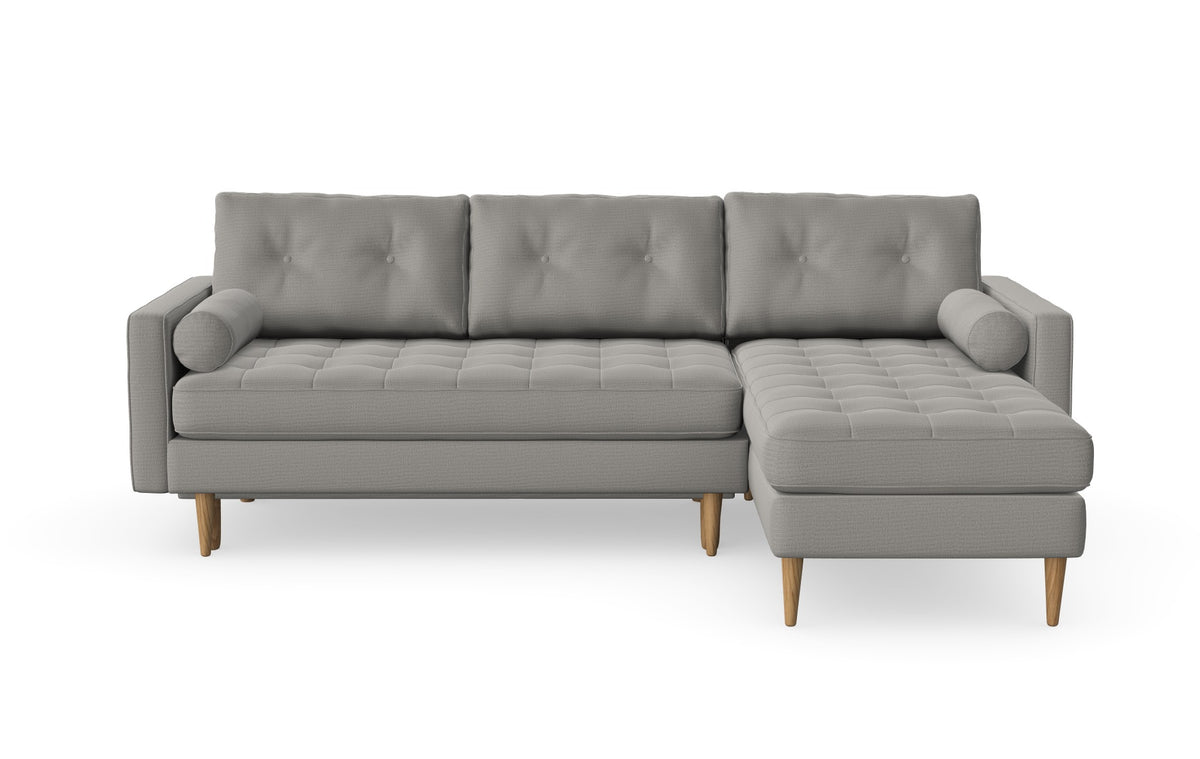 Esme quilted sofabed with a chaise longue