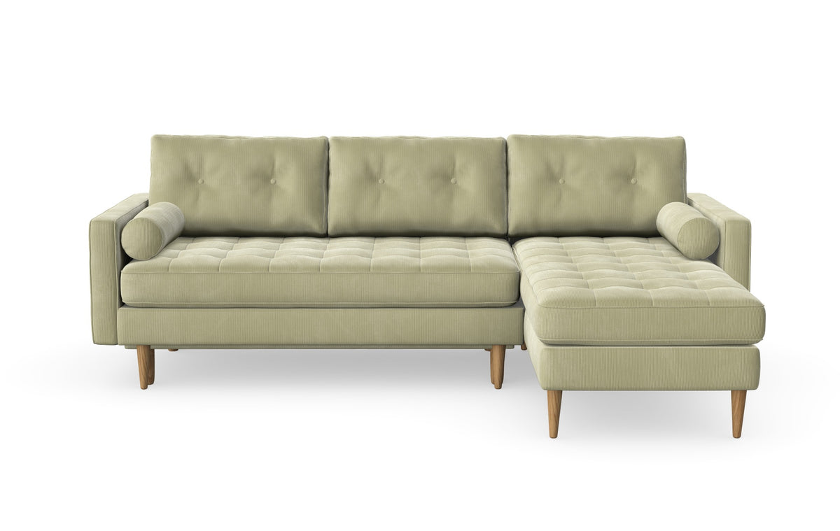 Esme gesteppt Schlafsofa mit Chaiselongue