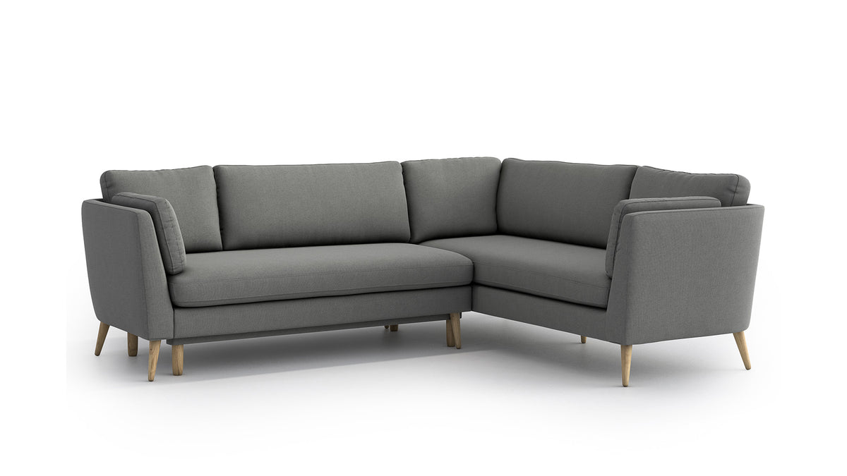 Jane Corner sofa with sleeping function, left