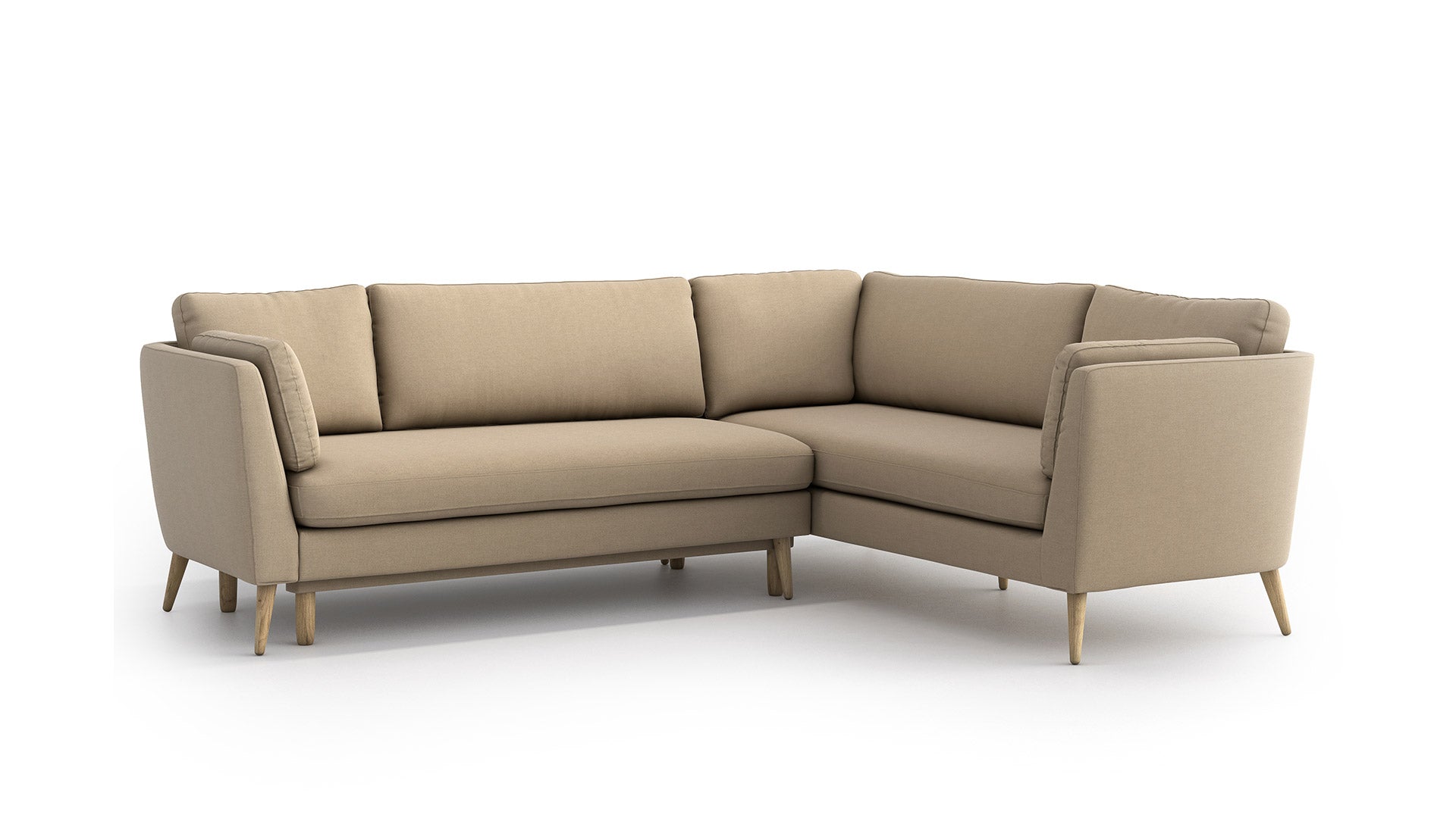 Jane Corner sofa with sleeping function, left