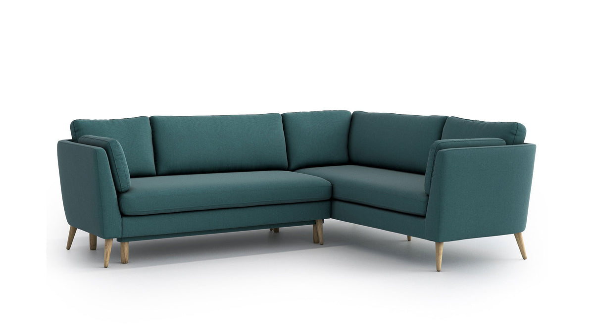 Jane Corner sofa with sleeping function, left
