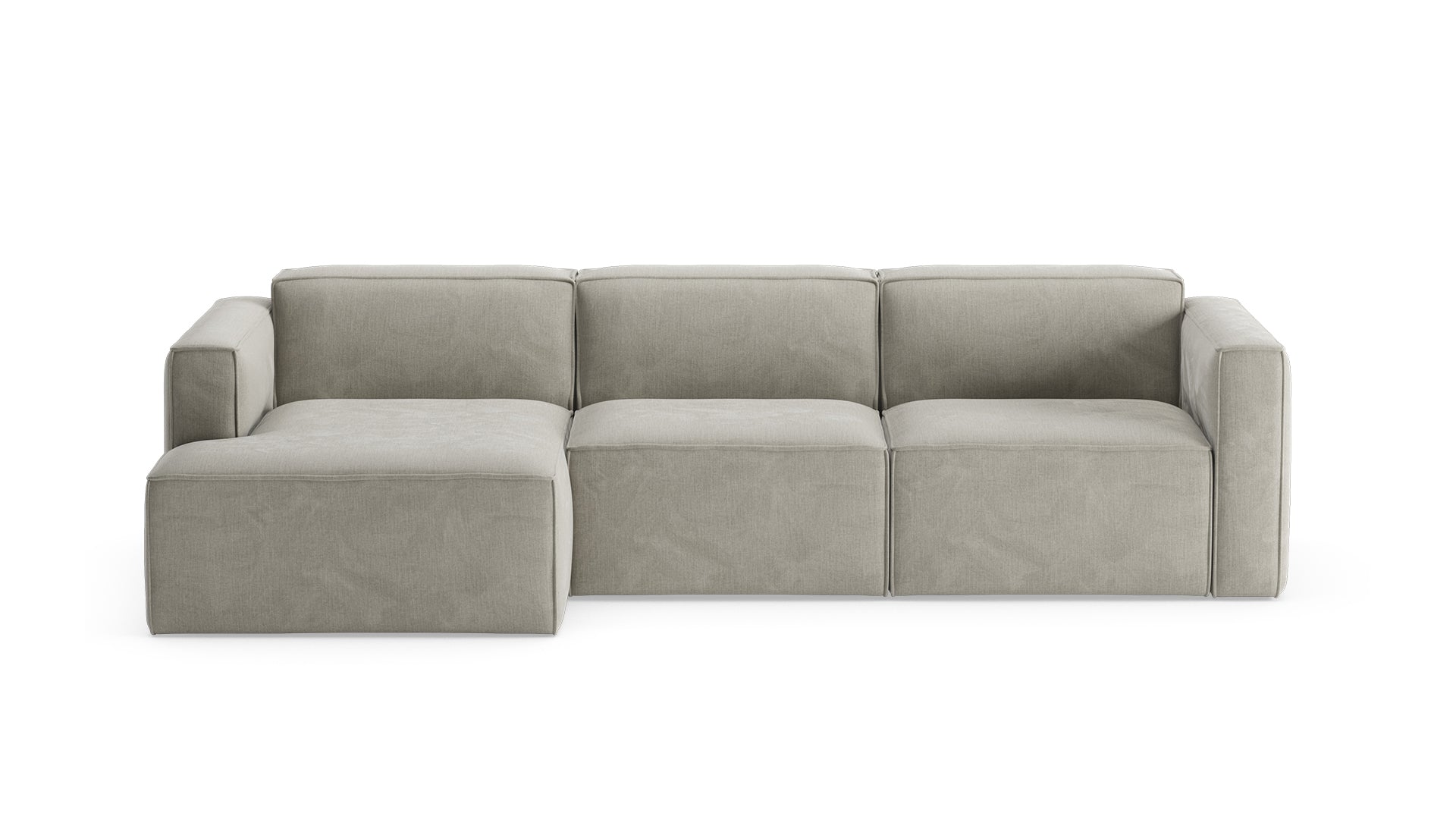 Slay sofa with chaise longue, right