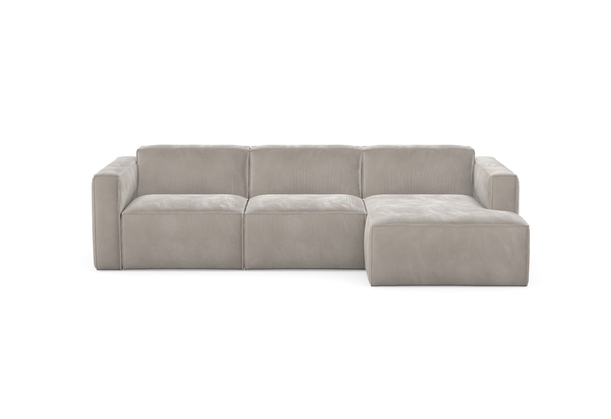 Slay sofa with chaise longue, left