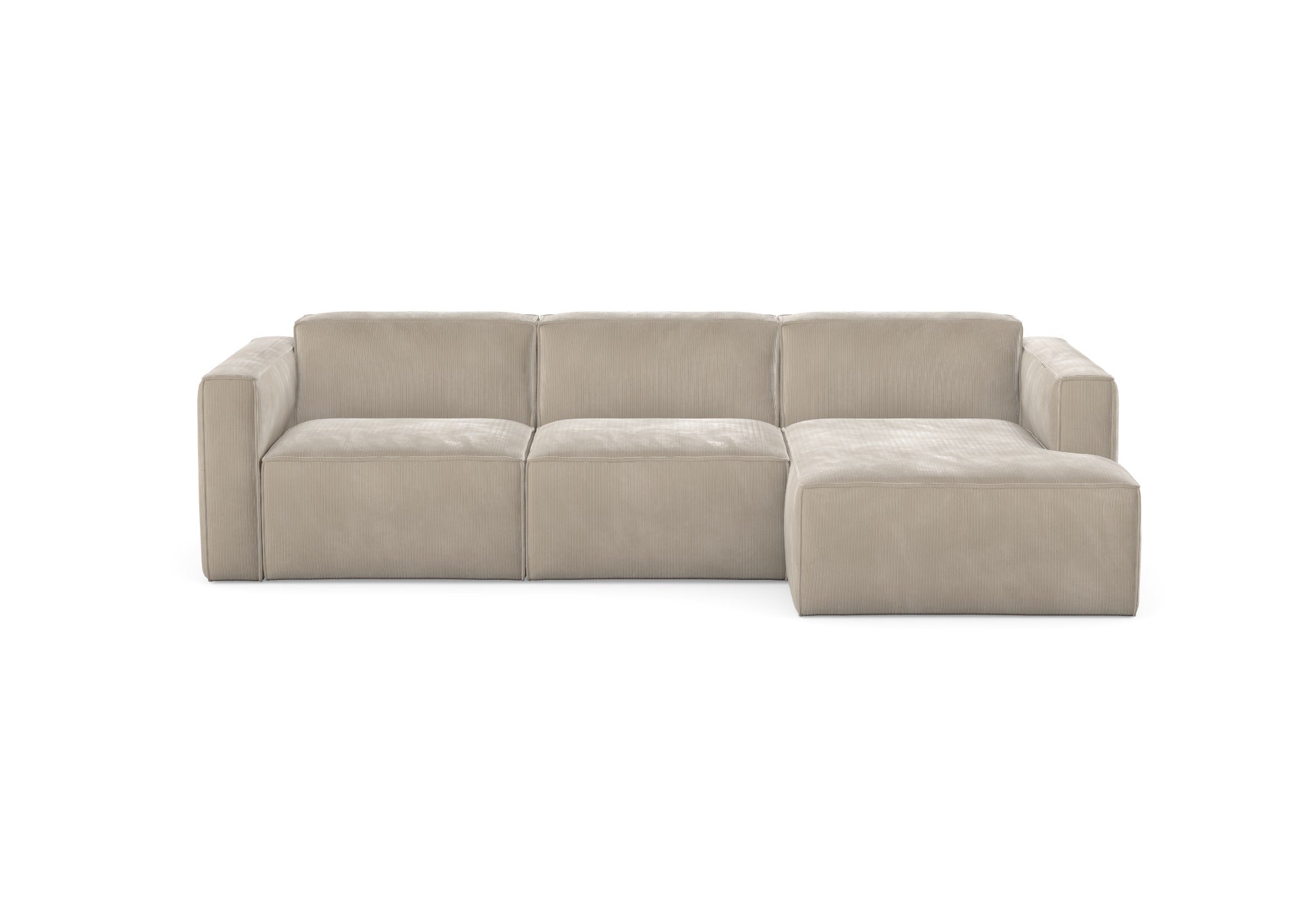 Slay sofa with chaise longue, left