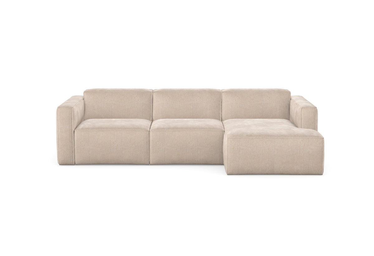 Sofa Slay z szezlongiem, lewa