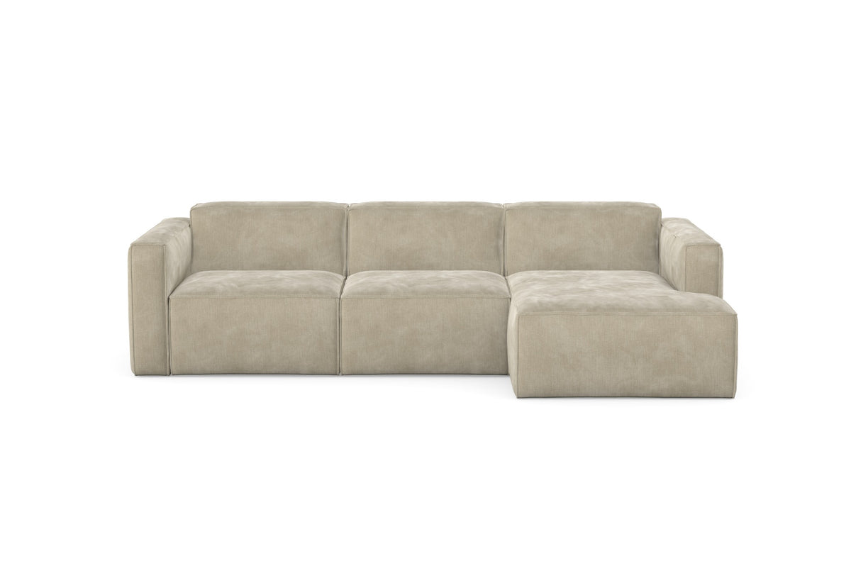 Slay sofa with chaise longue, left