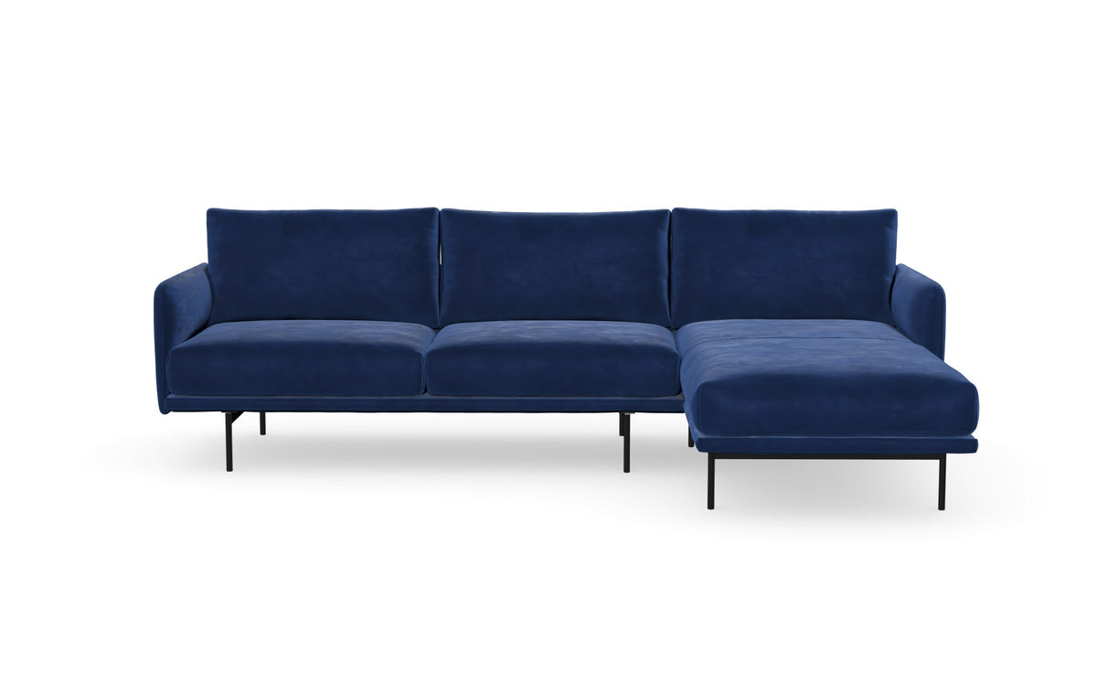 Uma sofa with chaise longue, left
