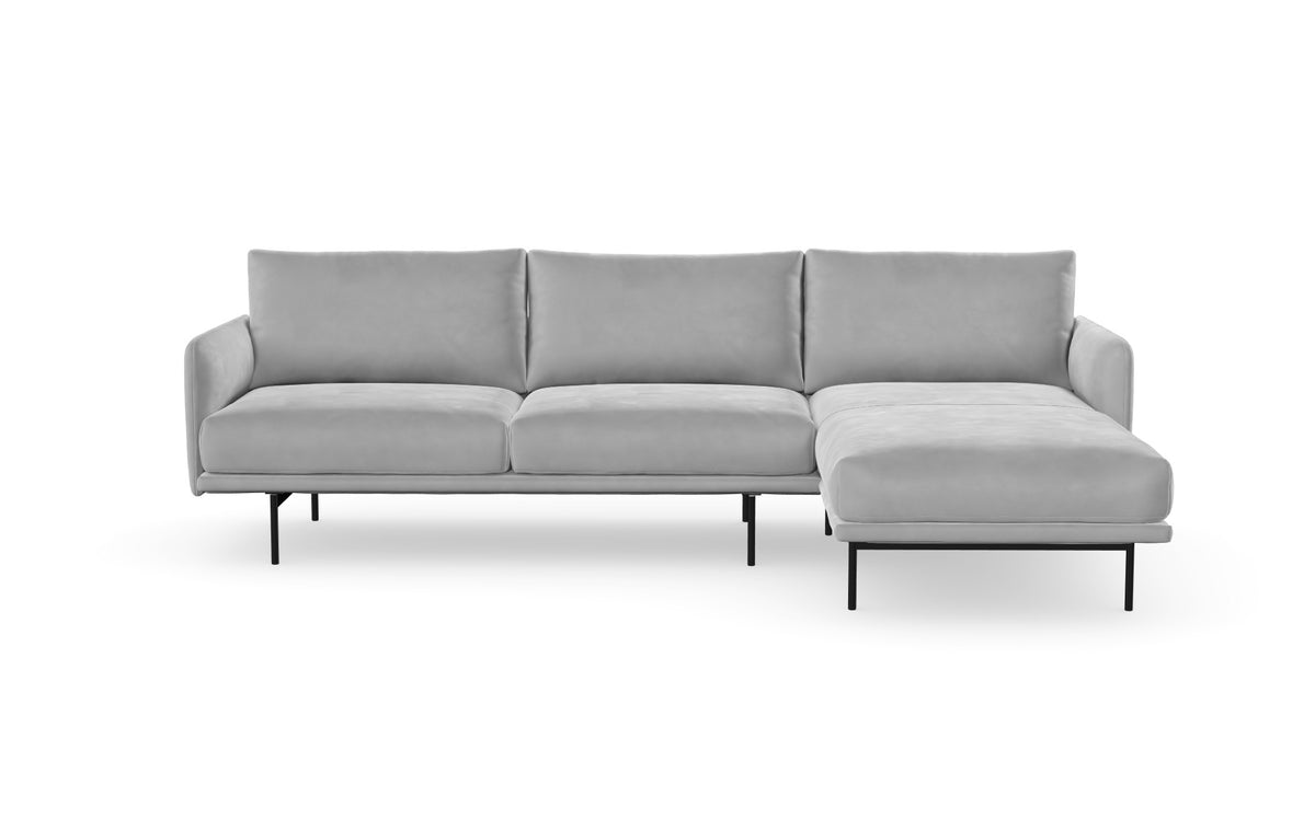 Uma sofa with chaise longue, left