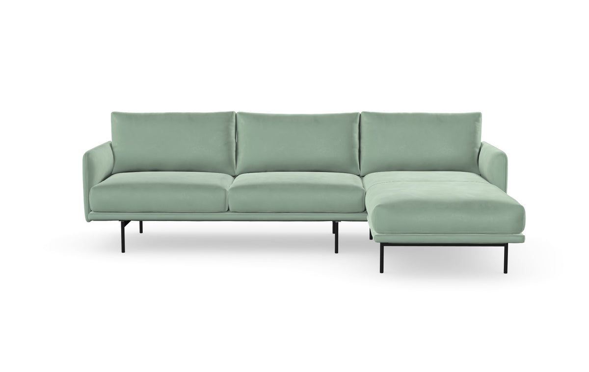 Sofa Uma z szezlongiem, lewa