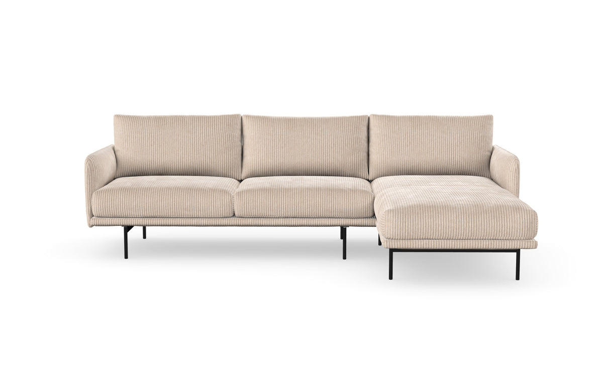 Sofa Uma z szezlongiem, lewa