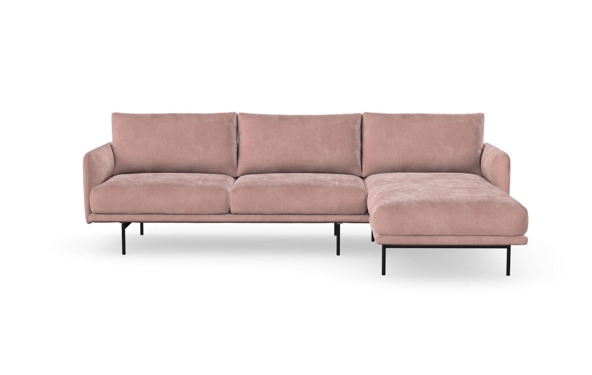Sofa Uma z szezlongiem, lewa