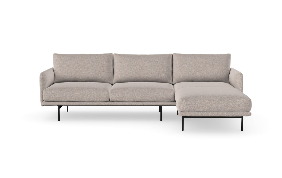 Uma sofa with chaise longue, left