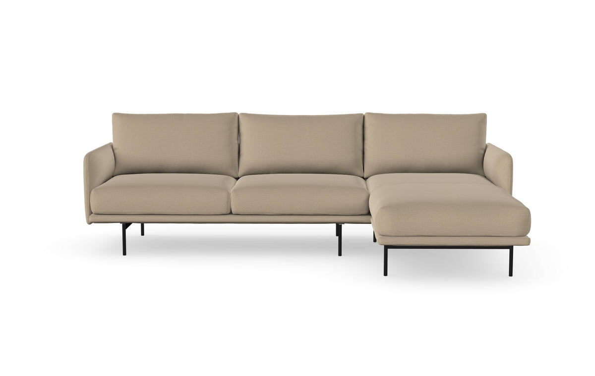 Sofa Uma z szezlongiem, lewa